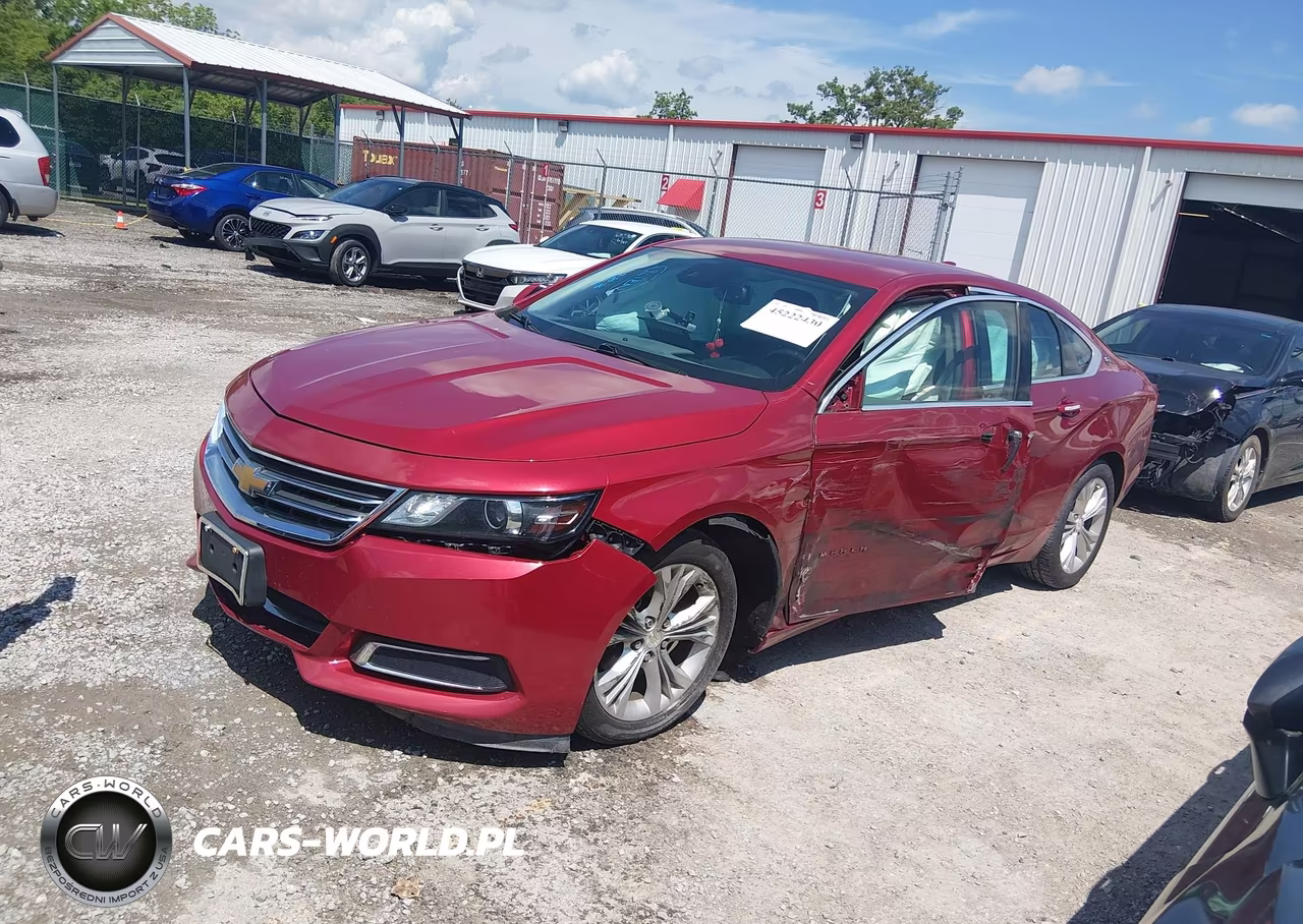 2015 Chevrolet Impala 2Lt VIN:2G1125S30F9211869 - 2