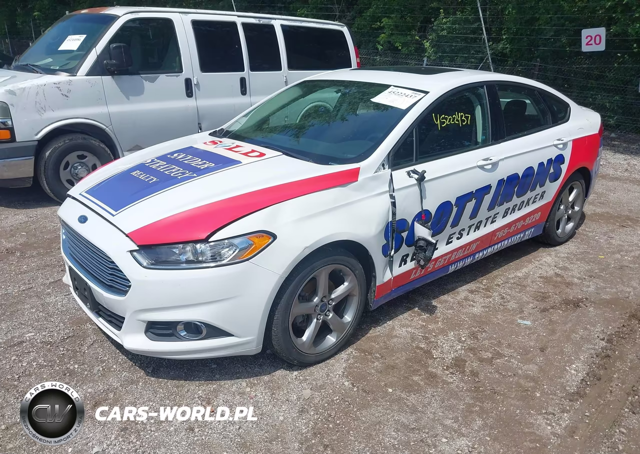 2015 Ford Fusion Se VIN:1FA6P0HD9F5106140 - 2