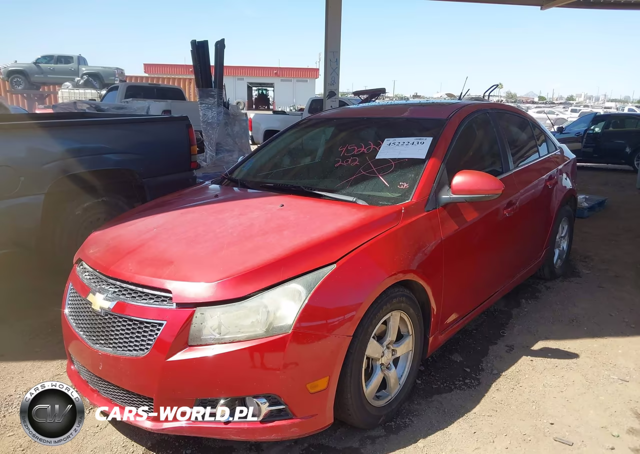 2012 Chevrolet Cruze 1Lt VIN:1G1PF5SC0C7386540 - 2