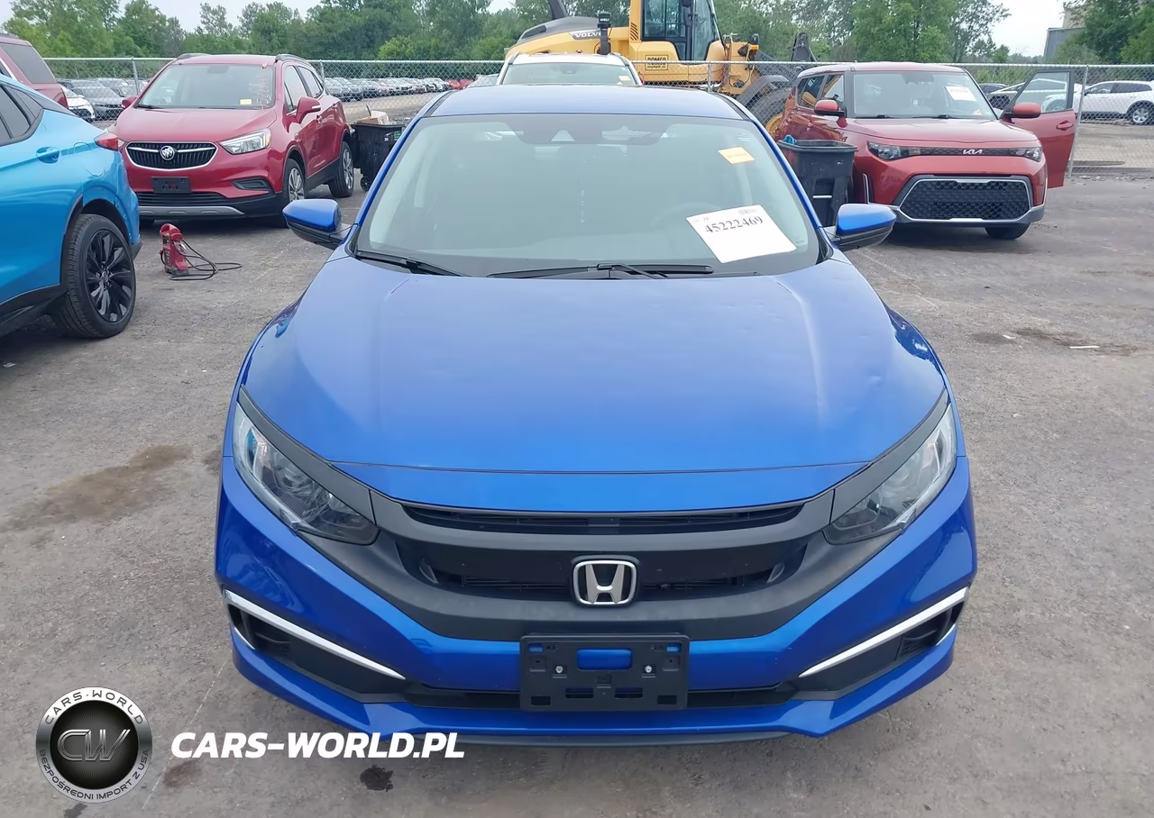 2019 Honda Civic Lx VIN:2HGFC2F69KH600492 - 12