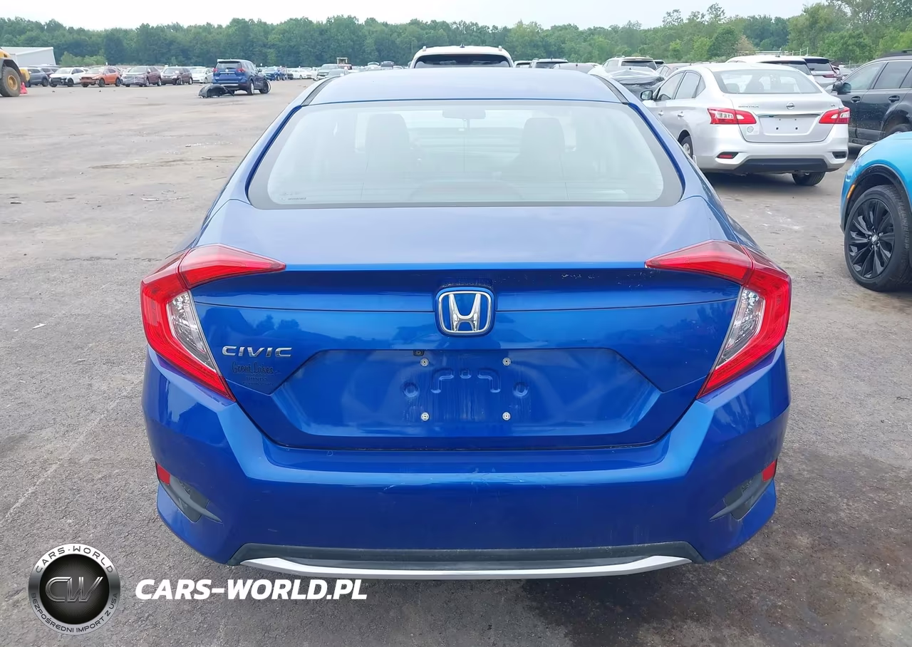 2019 Honda Civic Lx VIN:2HGFC2F69KH600492 - 16