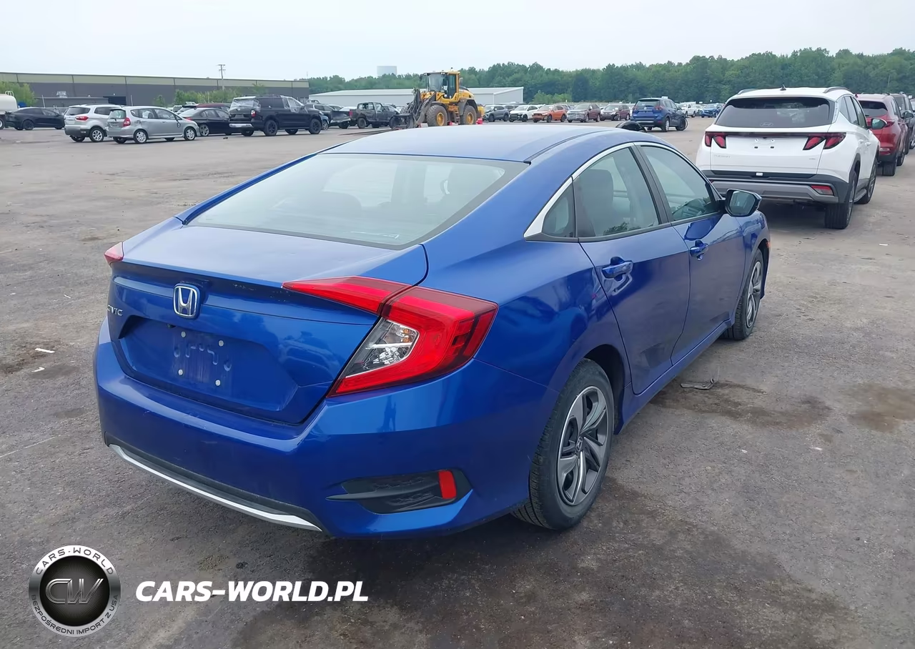 2019 Honda Civic Lx VIN:2HGFC2F69KH600492 - 4