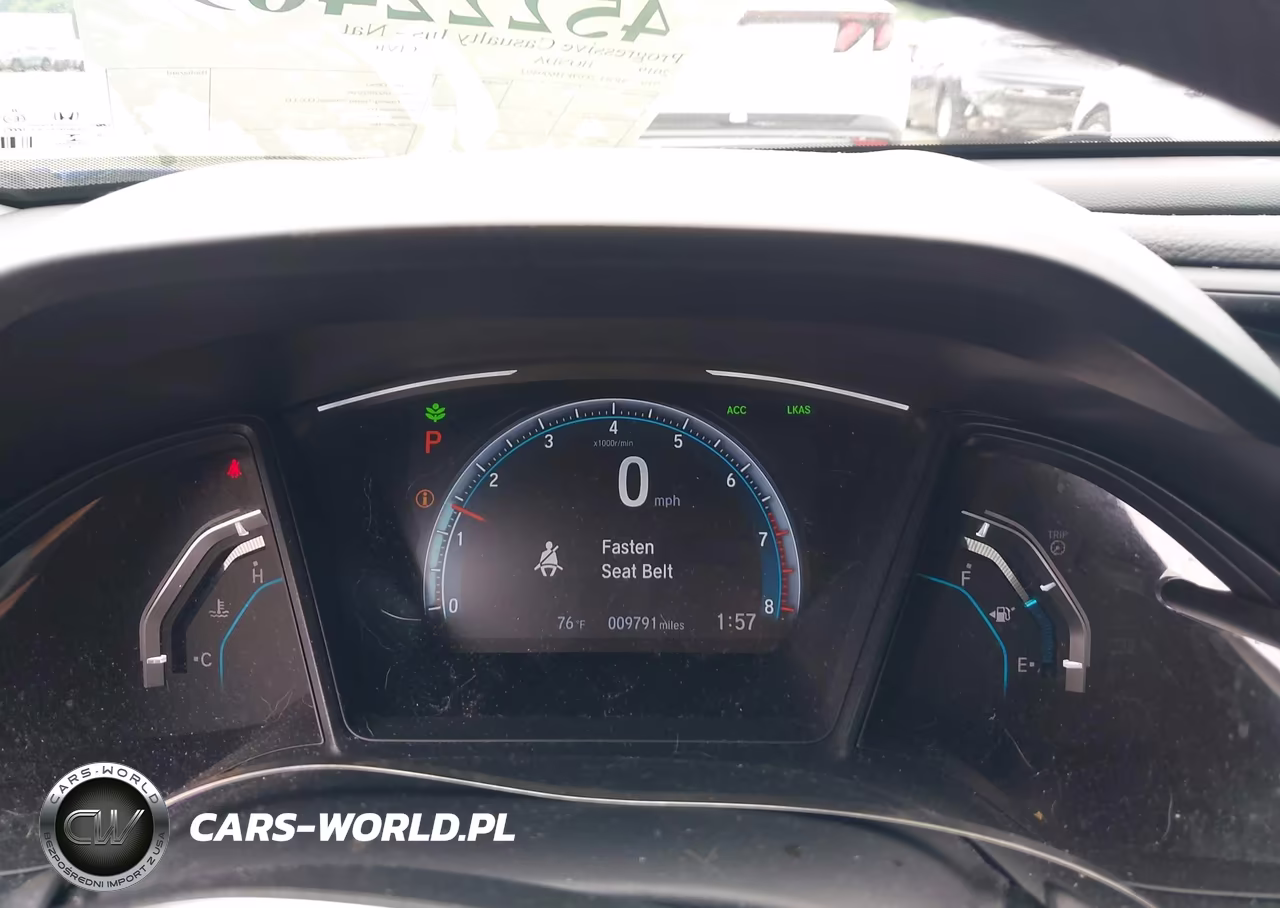 2019 Honda Civic Lx VIN:2HGFC2F69KH600492 - 7