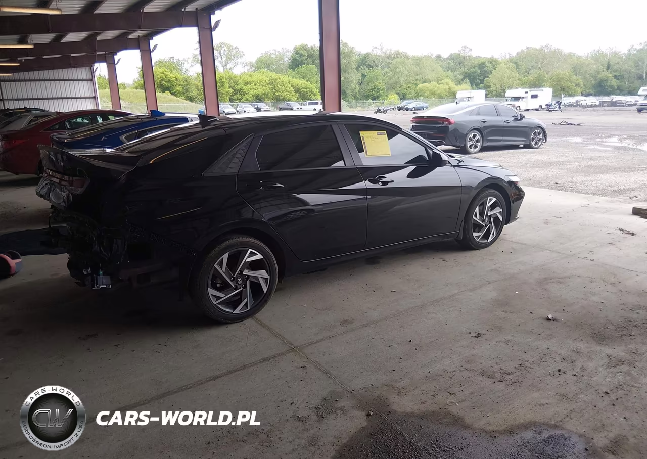 2025 Hyundai Elantra Sel Sport VIN:KMHLM4DG3SU054478 - 4