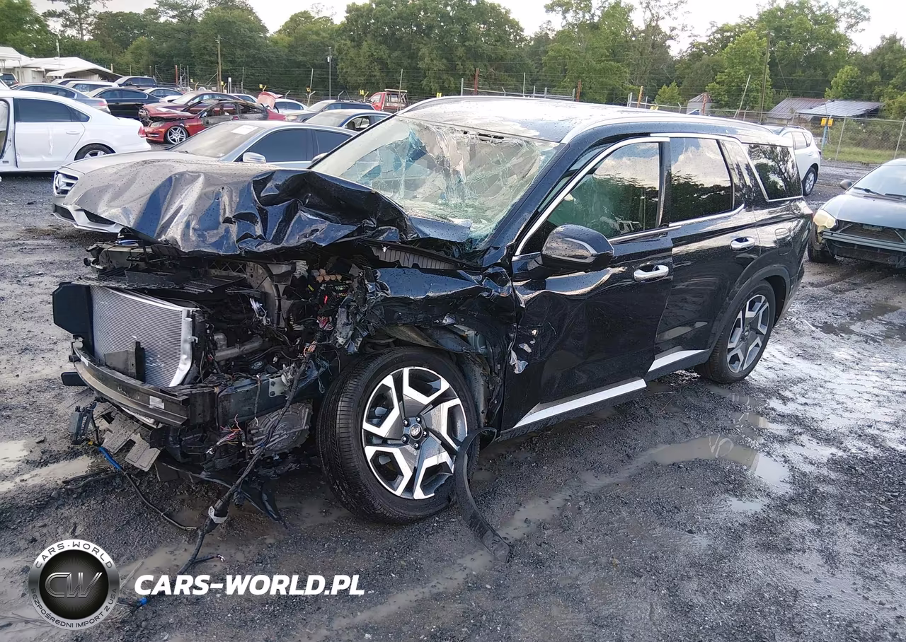 2024 Hyundai Palisade Sel VIN:KM8R44GE6RU791768 - 2