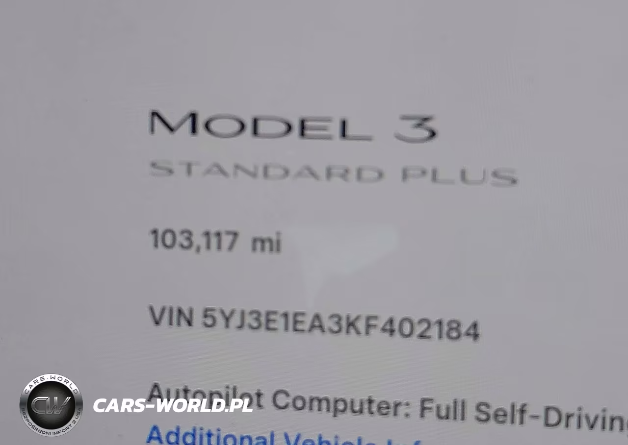 2019 Tesla Model 3 Long Range-Mid Range-Standard Range-Standard Range Plus VIN:5YJ3E1EA3KF402184 - 15