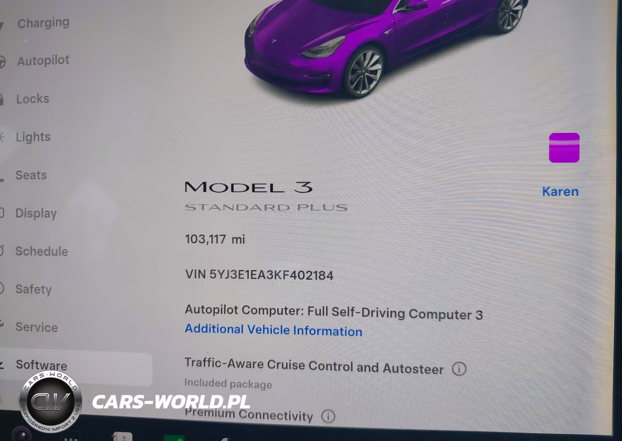 2019 Tesla Model 3 Long Range-Mid Range-Standard Range-Standard Range Plus VIN:5YJ3E1EA3KF402184 - 7