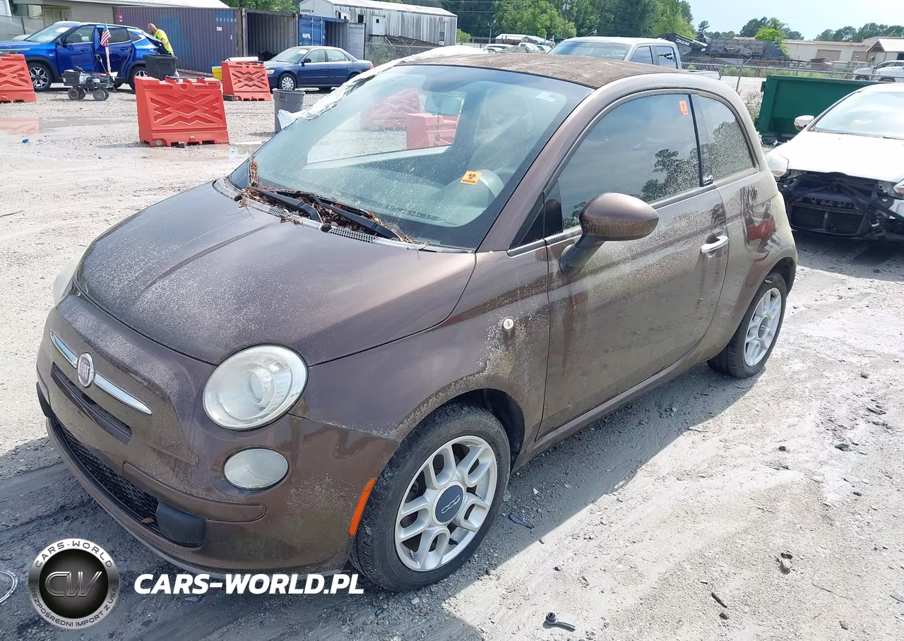 2012 Fiat 500C Pop VIN:3C3CFFDR3CT358731 - 2