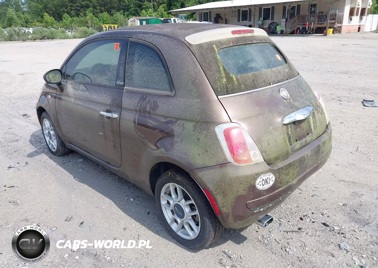 2012 Fiat 500C Pop VIN:3C3CFFDR3CT358731 - 3