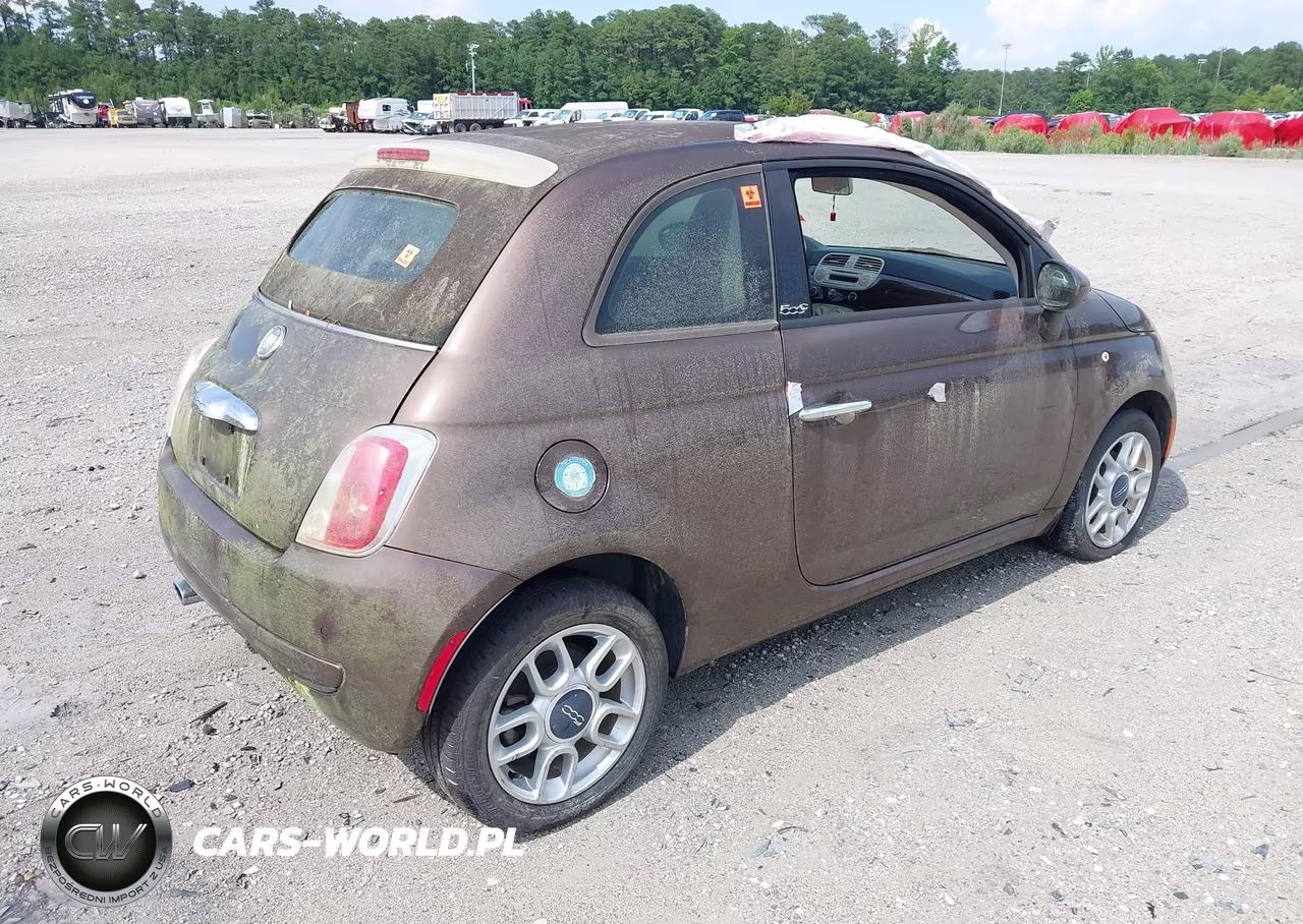 2012 Fiat 500C Pop VIN:3C3CFFDR3CT358731 - 4