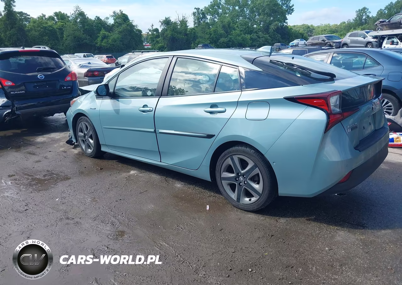 2021 Toyota Prius Xle VIN:JTDKAMFU7M3128280 - 3