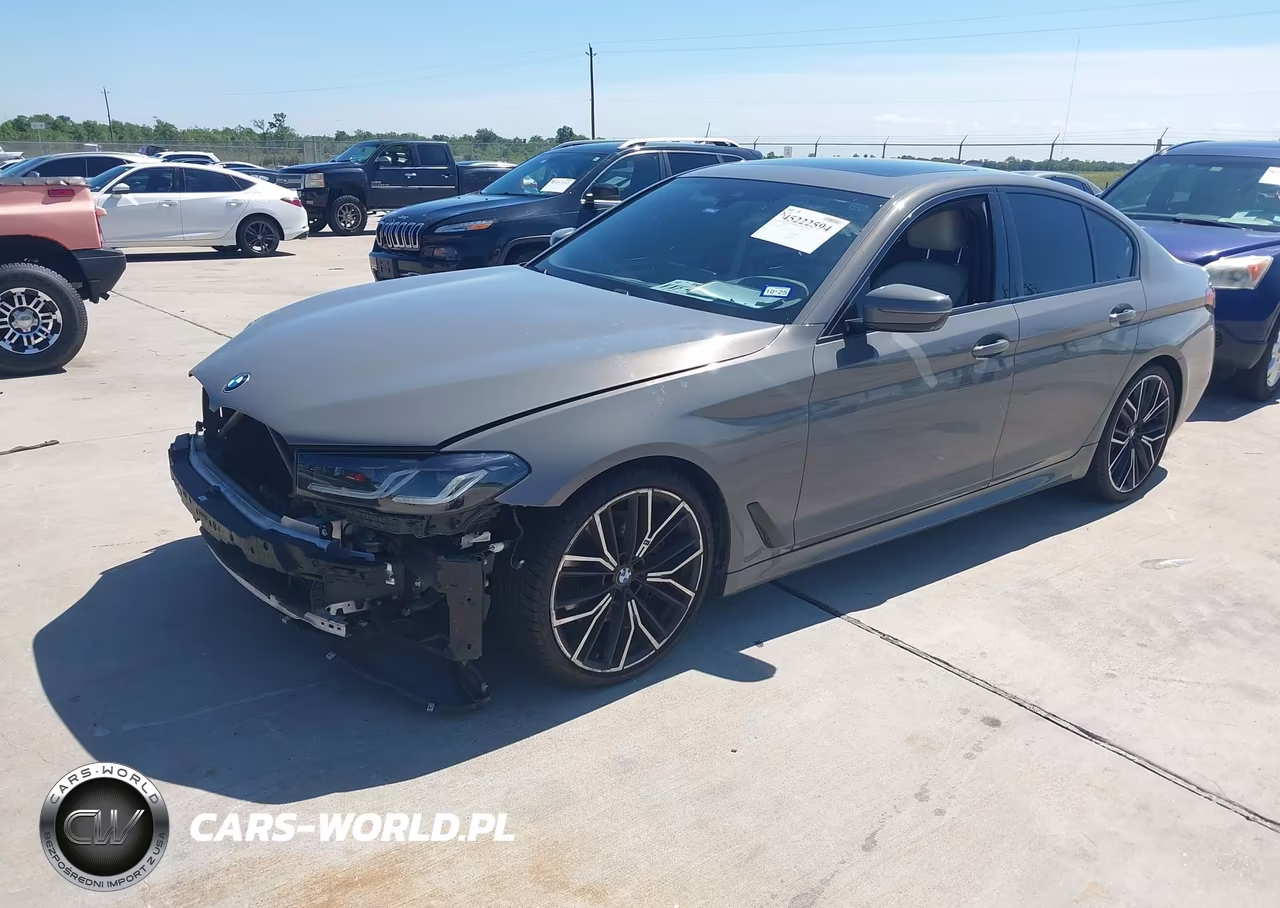 2021 BMW 530I VIN:WBA53BH00MCF08129 - 2