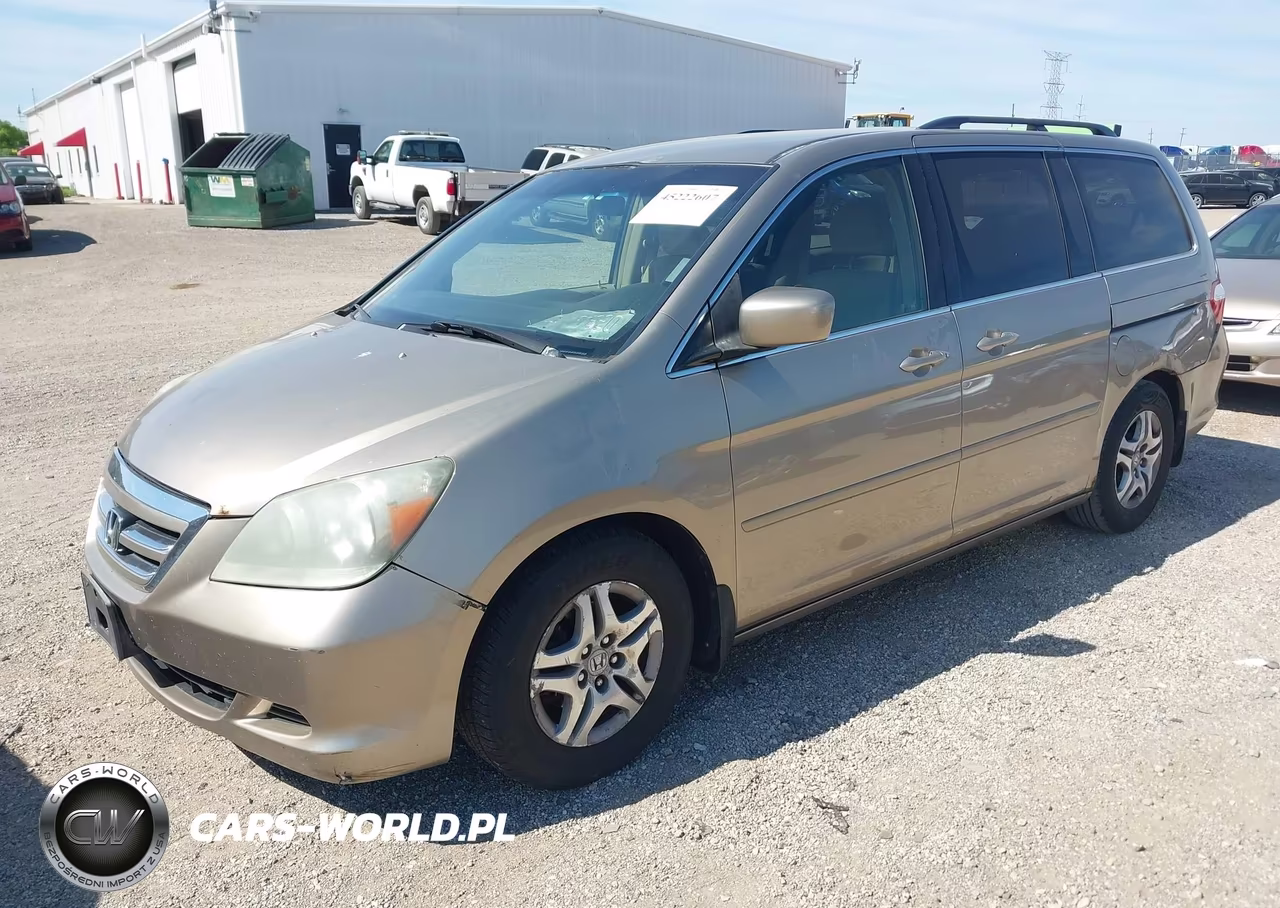 2005 Honda Odyssey Ex VIN:5FNRL38425B401064 - 2