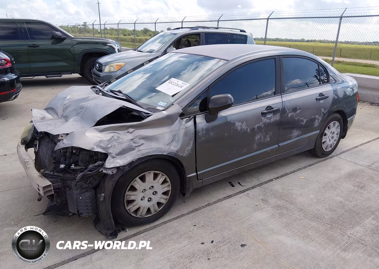 2010 Honda Civic Vp VIN:2HGFA1F37AH508172 - 2