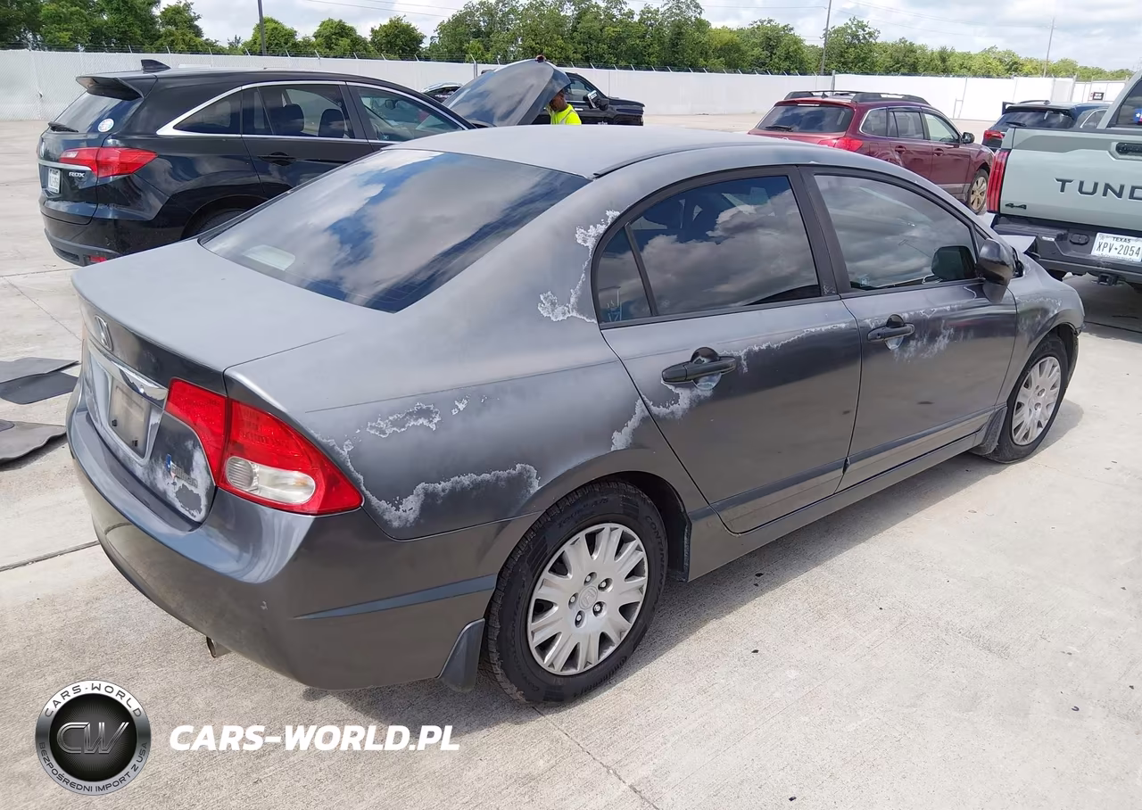 2010 Honda Civic Vp VIN:2HGFA1F37AH508172 - 4