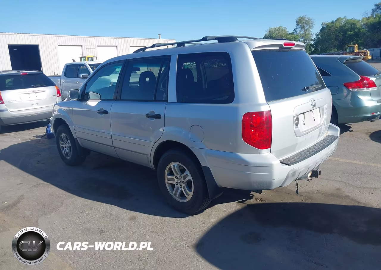 2003 Honda Pilot Ex-L VIN:2HKYF18663H505287 - 3