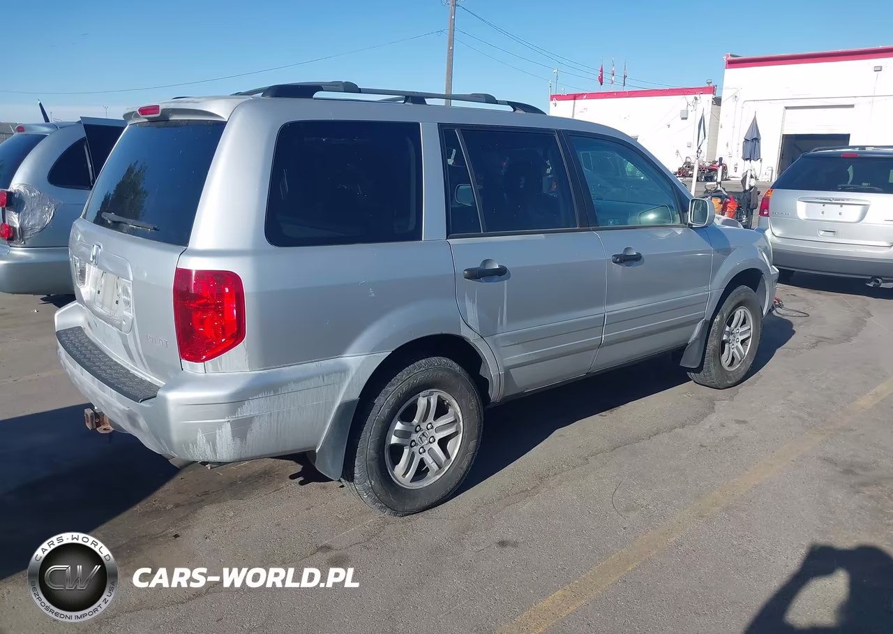 2003 Honda Pilot Ex-L VIN:2HKYF18663H505287 - 4