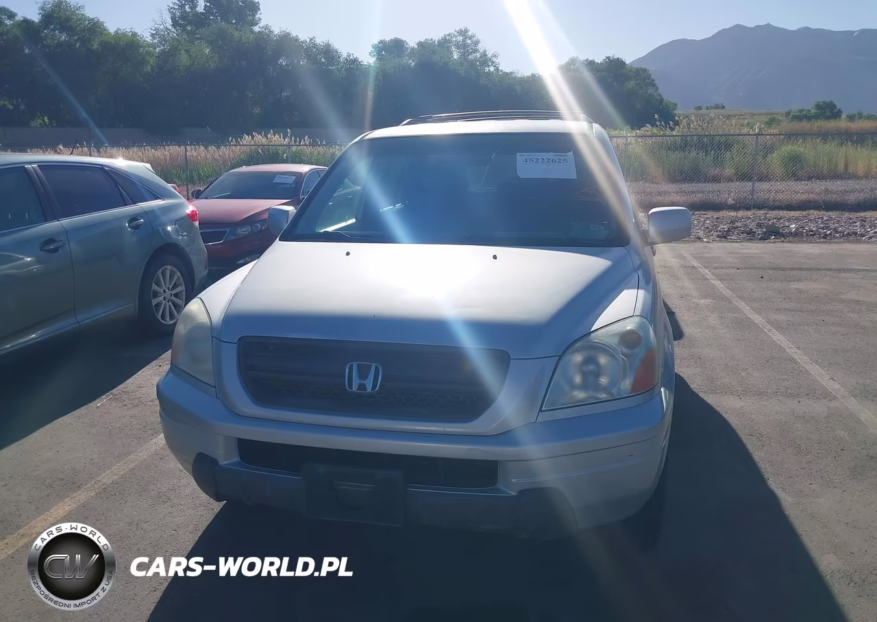 2003 Honda Pilot Ex-L VIN:2HKYF18663H505287 - 6