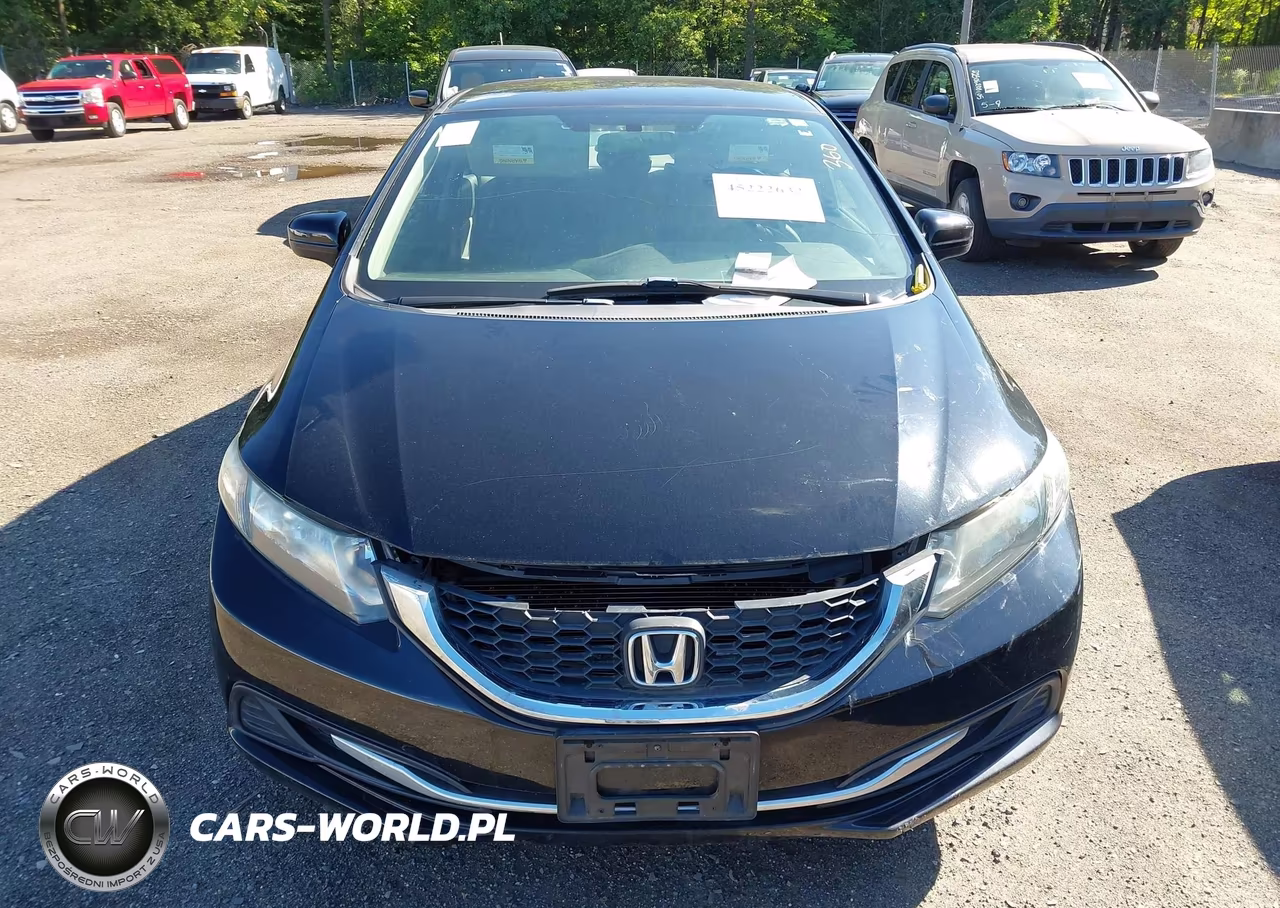 2015 Honda Civic Lx VIN:19XFB2F58FE705471 - 11