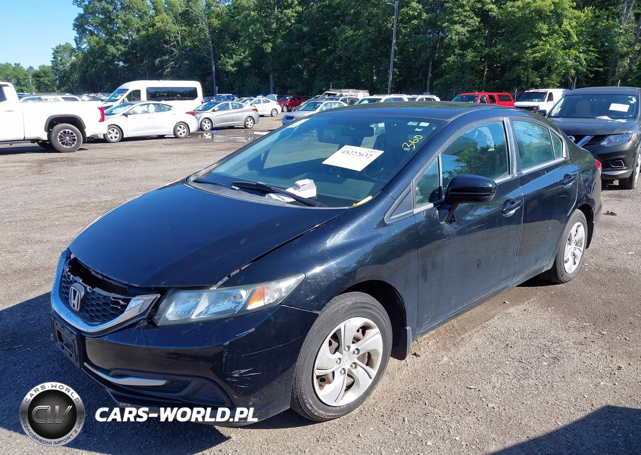 2015 Honda Civic Lx VIN:19XFB2F58FE705471 - 2