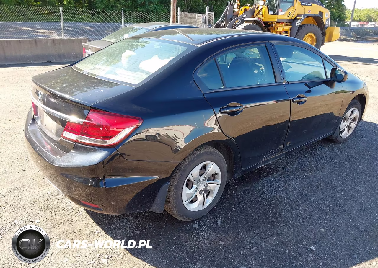 2015 Honda Civic Lx VIN:19XFB2F58FE705471 - 4
