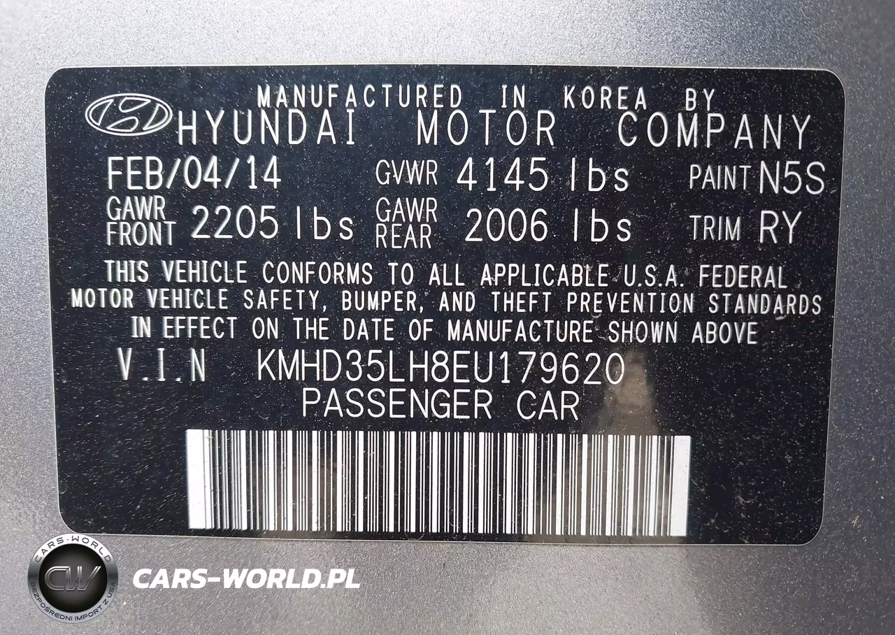 2014 Hyundai Elantra Gt VIN:KMHD35LH8EU179620 - 9