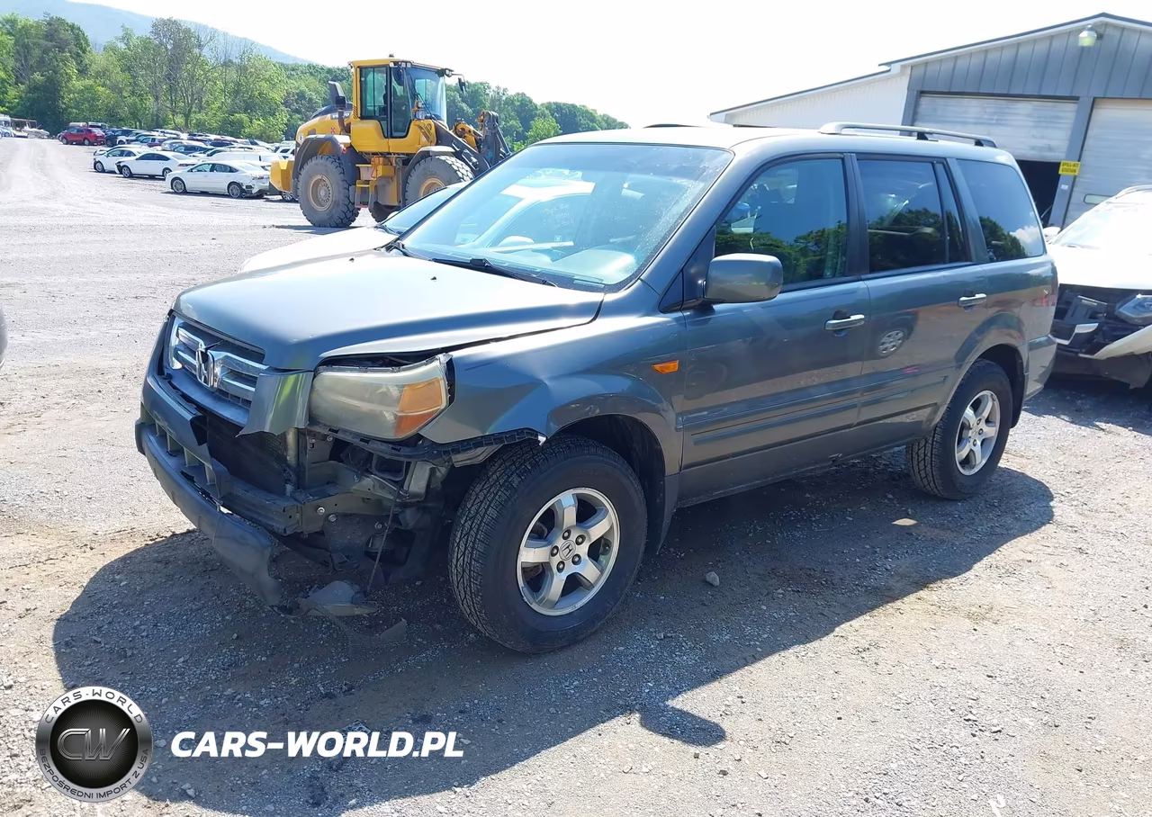 2008 Honda Pilot Ex VIN:5FNYF28458B002926 - 2