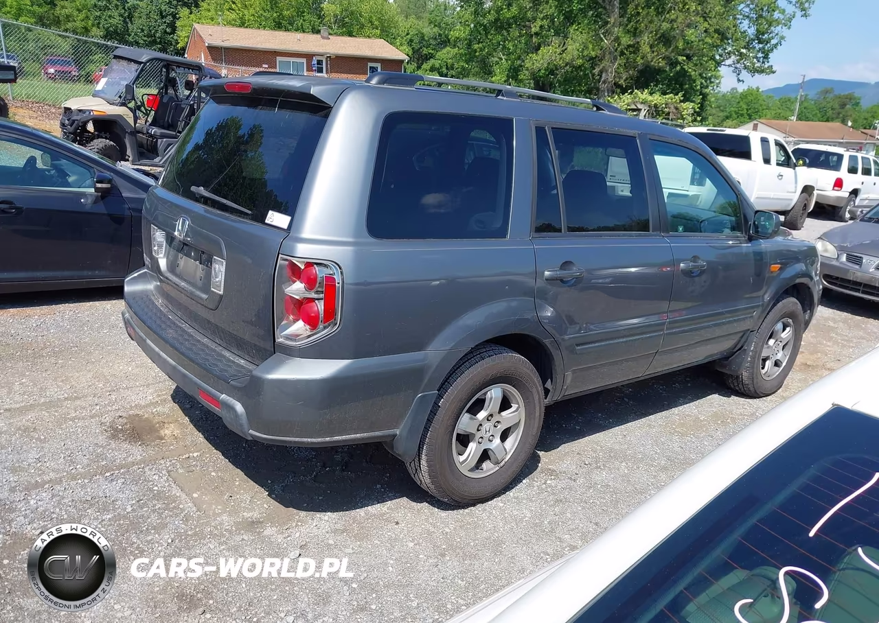 2008 Honda Pilot Ex VIN:5FNYF28458B002926 - 4