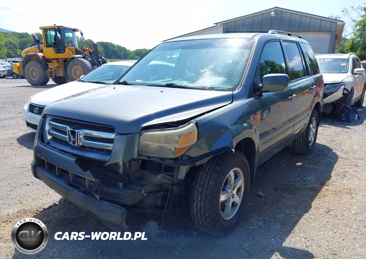2008 Honda Pilot Ex VIN:5FNYF28458B002926 - 6