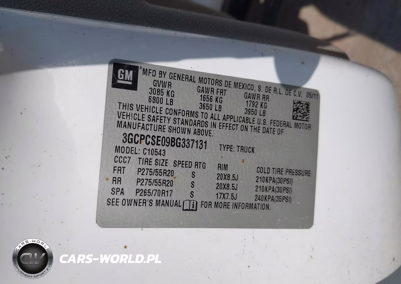 2011 Chevrolet Silverado 1500 Lt VIN:3GCPCSE09BG337131 - 9
