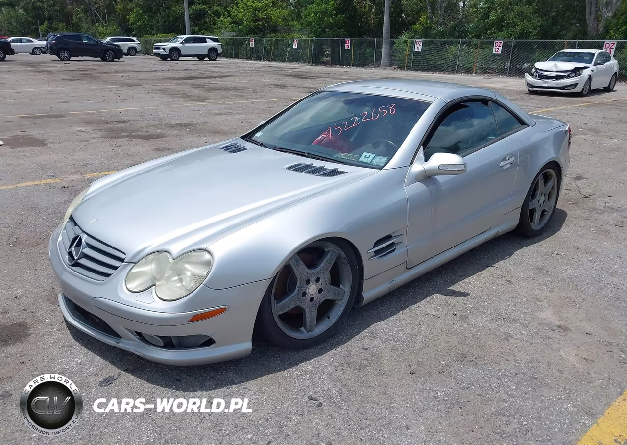 2003 Mercedes-Benz Sl 500 VIN:WDBSK75F53F017935 - 2