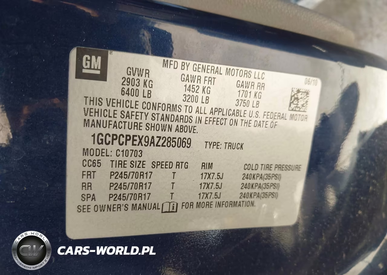 2010 Chevrolet Silverado 1500 Work Truck VIN:1GCPCPEX9AZ285069 - 9