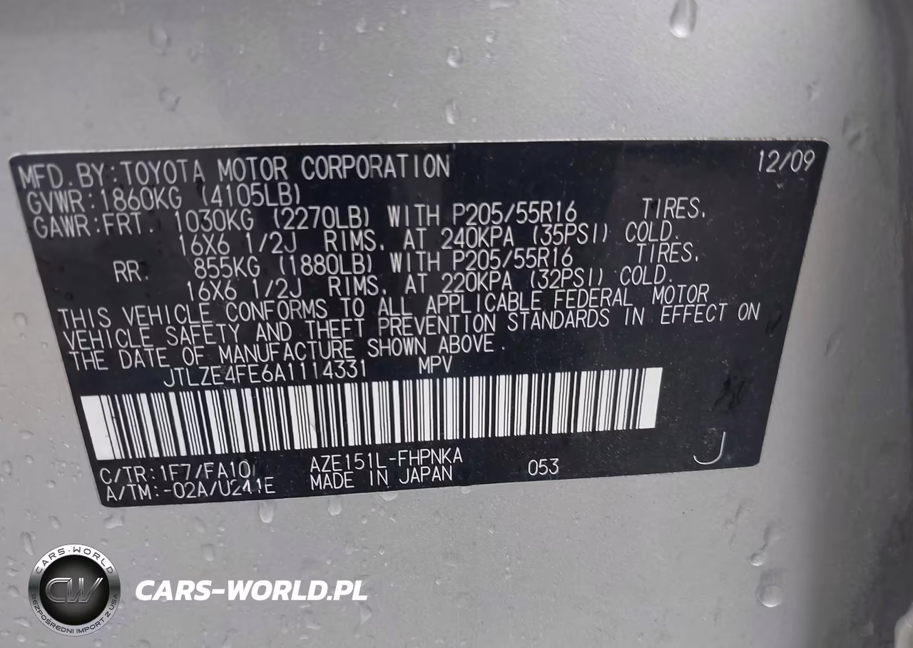 2010 Scion Xb VIN:JTLZE4FE6A1114331 - 9