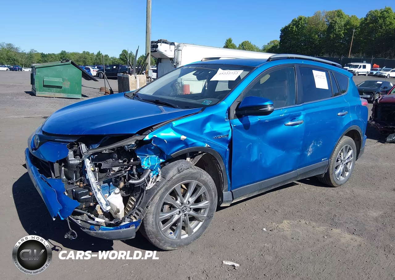 2017 Toyota Rav4 Hybrid Limited VIN:JTMDJREV2HD079408 - 2