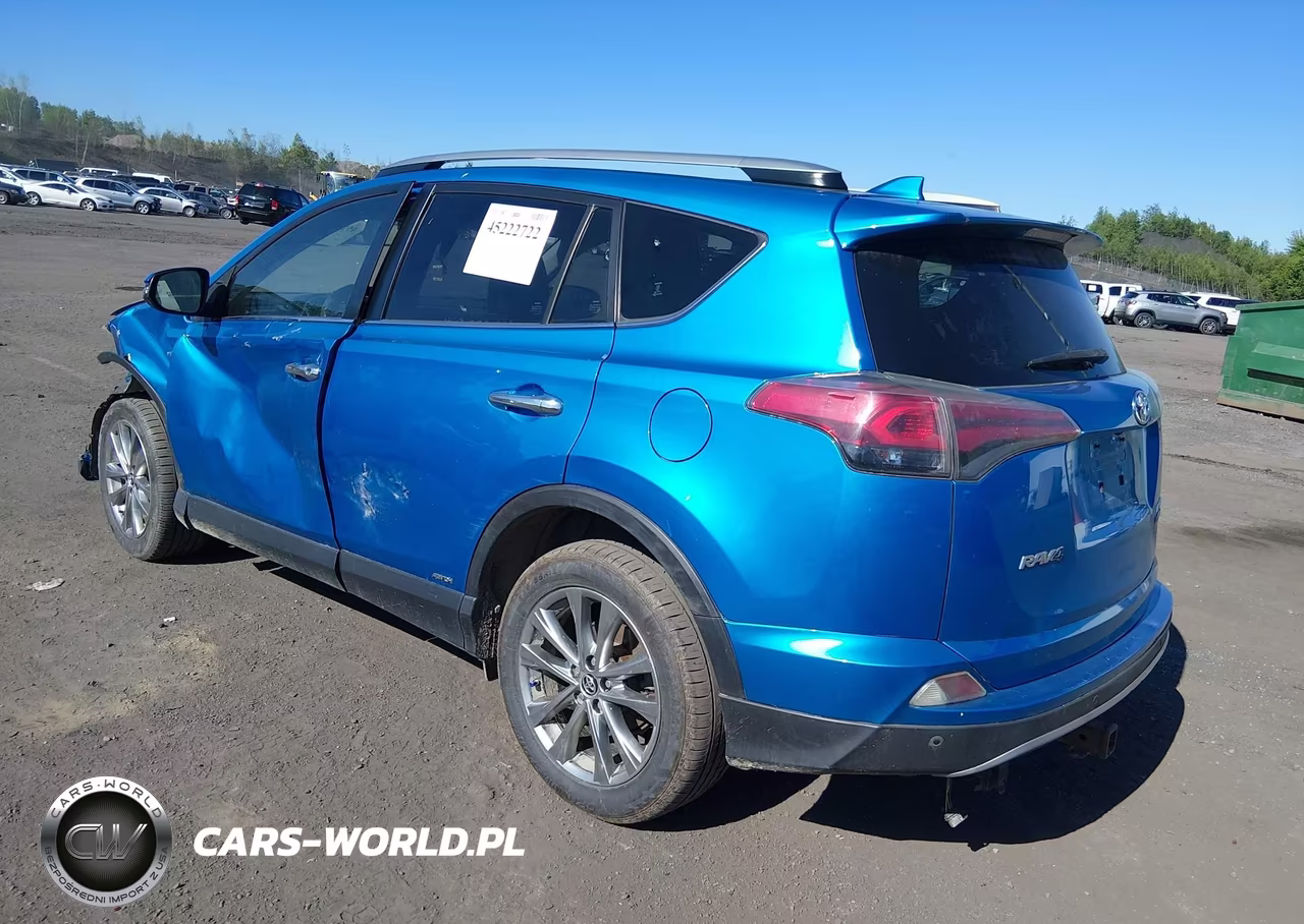 2017 Toyota Rav4 Hybrid Limited VIN:JTMDJREV2HD079408 - 3