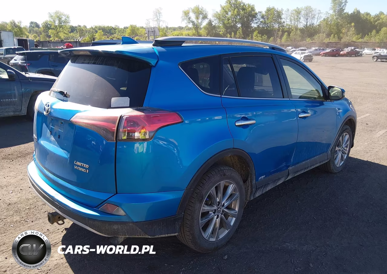 2017 Toyota Rav4 Hybrid Limited VIN:JTMDJREV2HD079408 - 4