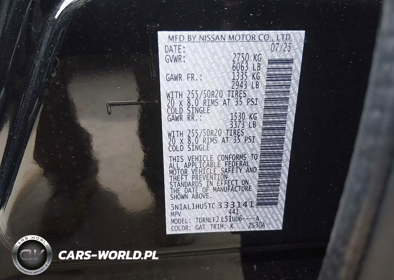 2026 Infiniti Qx60 Autograph Awd VIN:5N1AL1HU5TC333141 - 9