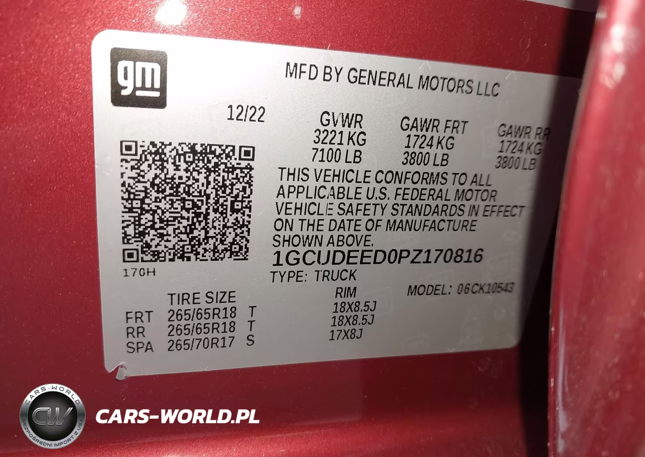 2023 Chevrolet Silverado 1500 4Wd Short Bed Rst VIN:1GCUDEED0PZ170816 - 9