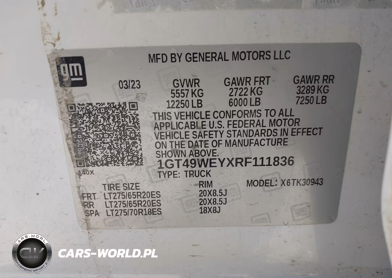 2024 GMC Sierra 3500Hd 4Wd Long Bed Denali VIN:1GT49WEYXRF111836 - 9