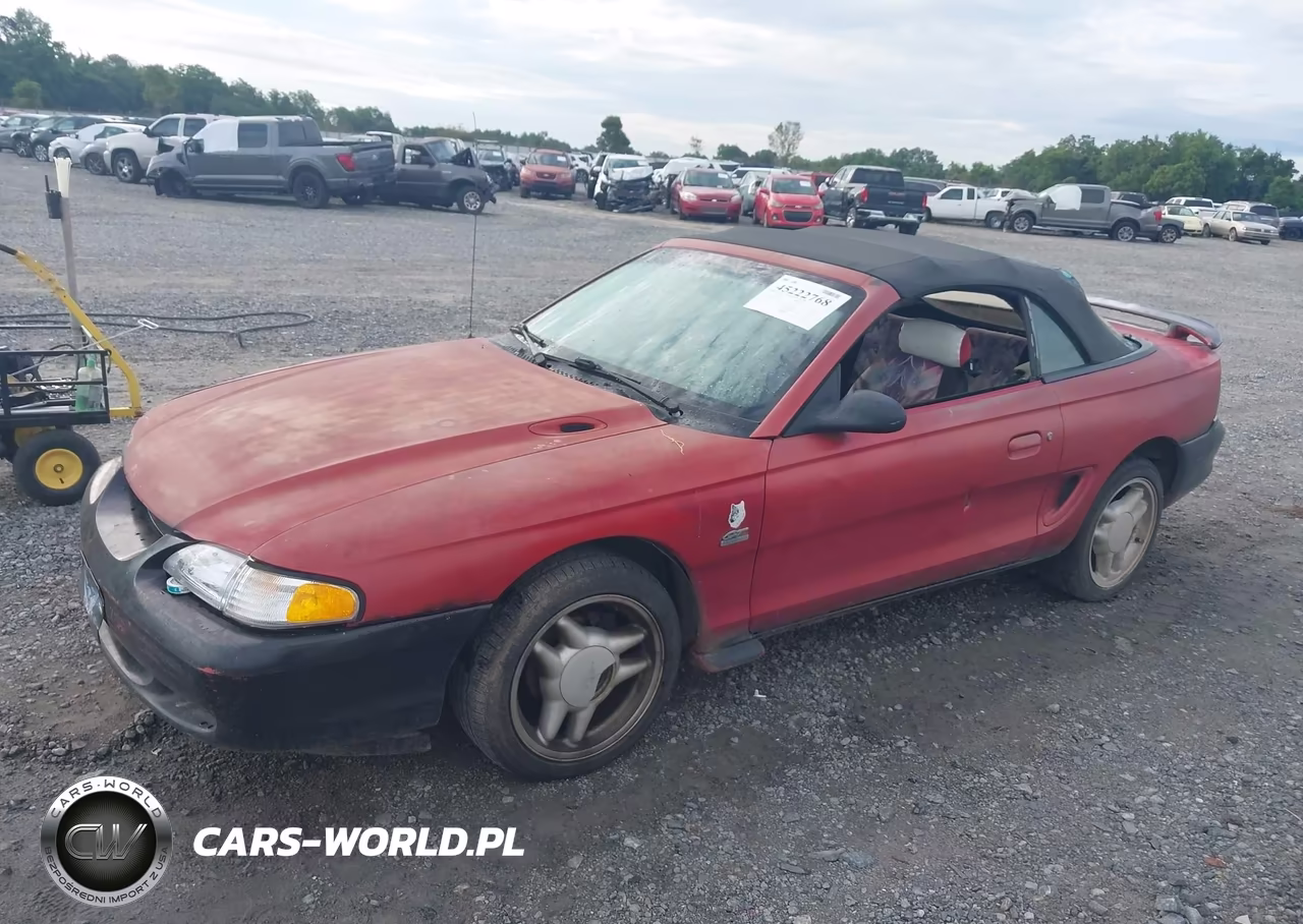 1994 Ford Mustang Gt VIN:1FALP45T1RF192533 - 2