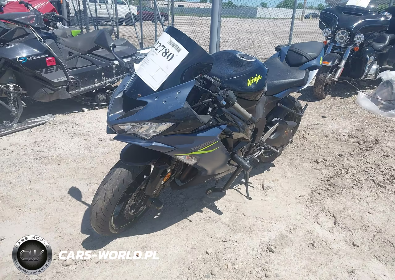 2023 Kawasaki Zx636 K VIN:JKBZXJH17PA017779 - 2