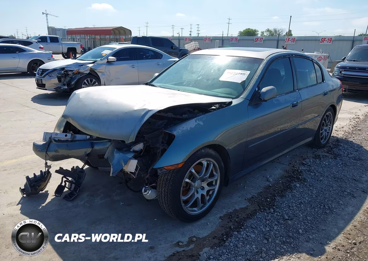 2005 Infiniti G35 VIN:JNKCV51E25M212760 - 2