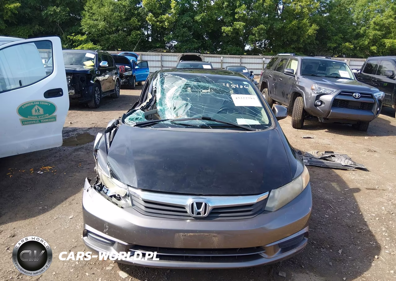 2012 Honda Civic Ex-L VIN:2HGFB2F97CH518436 - 12