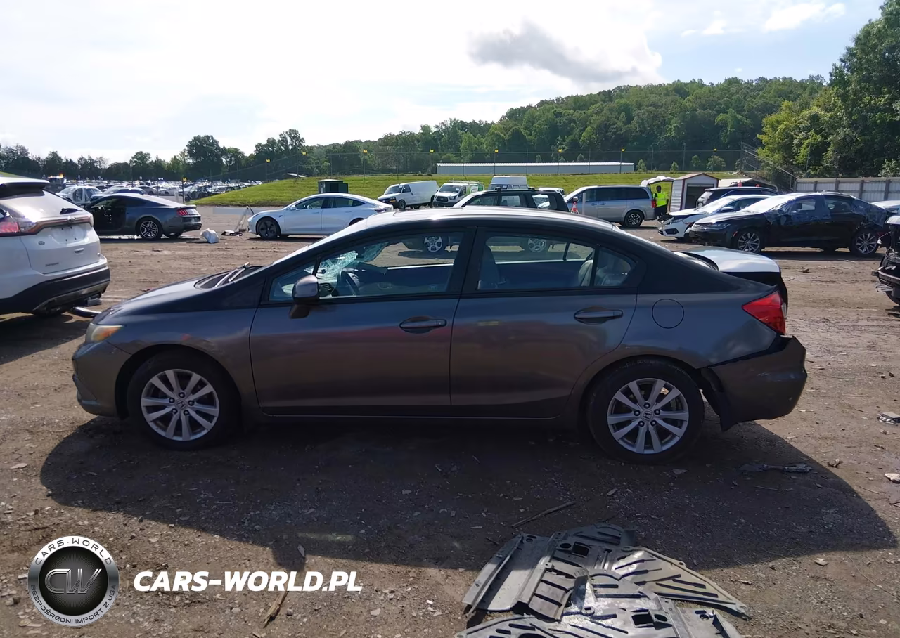 2012 Honda Civic Ex-L VIN:2HGFB2F97CH518436 - 14