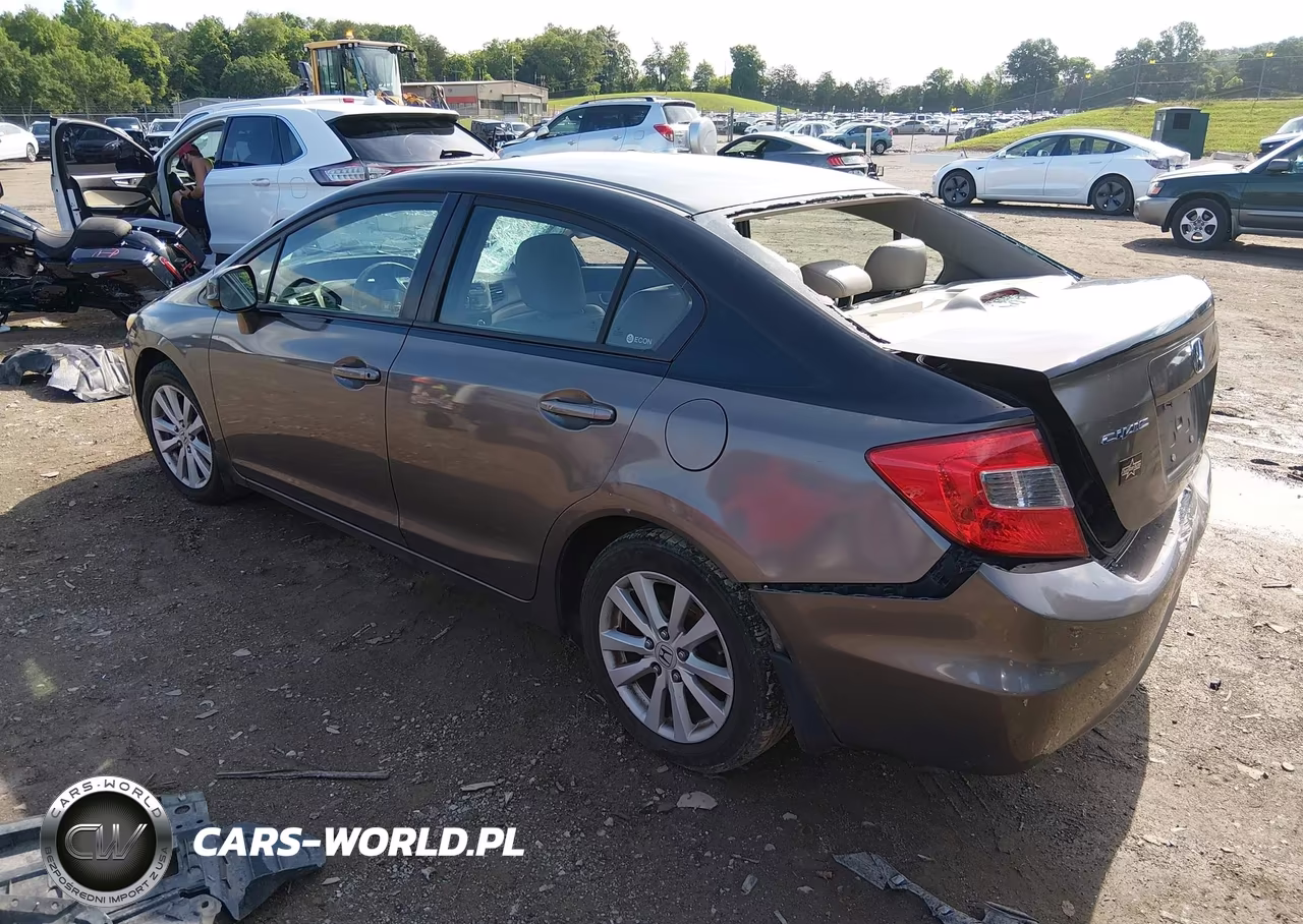 2012 Honda Civic Ex-L VIN:2HGFB2F97CH518436 - 3