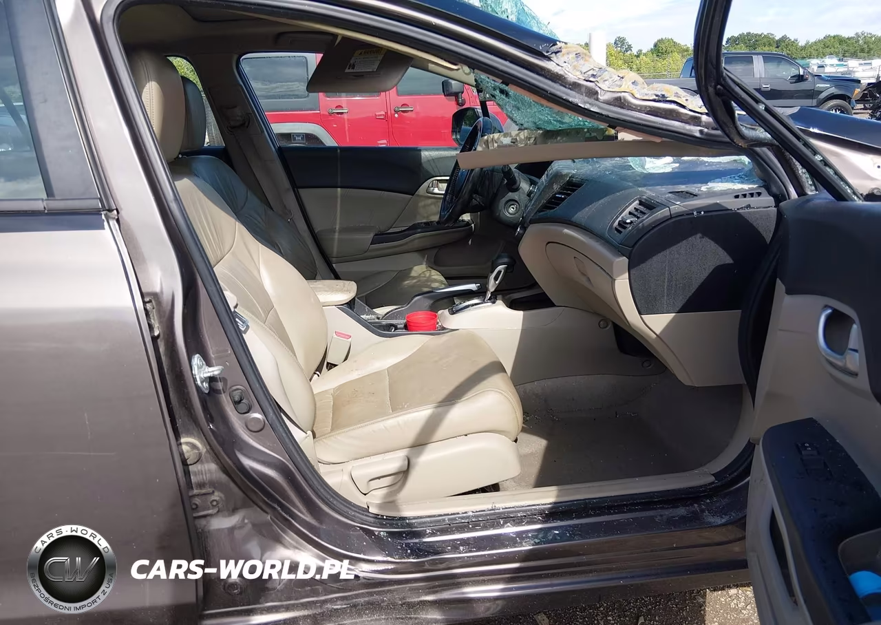 2012 Honda Civic Ex-L VIN:2HGFB2F97CH518436 - 5