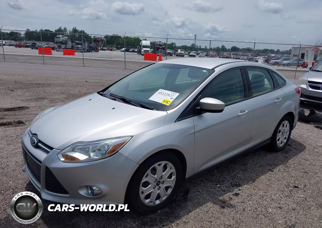 2012 Ford Focus Se VIN:1FAHP3F29CL254288 - 2