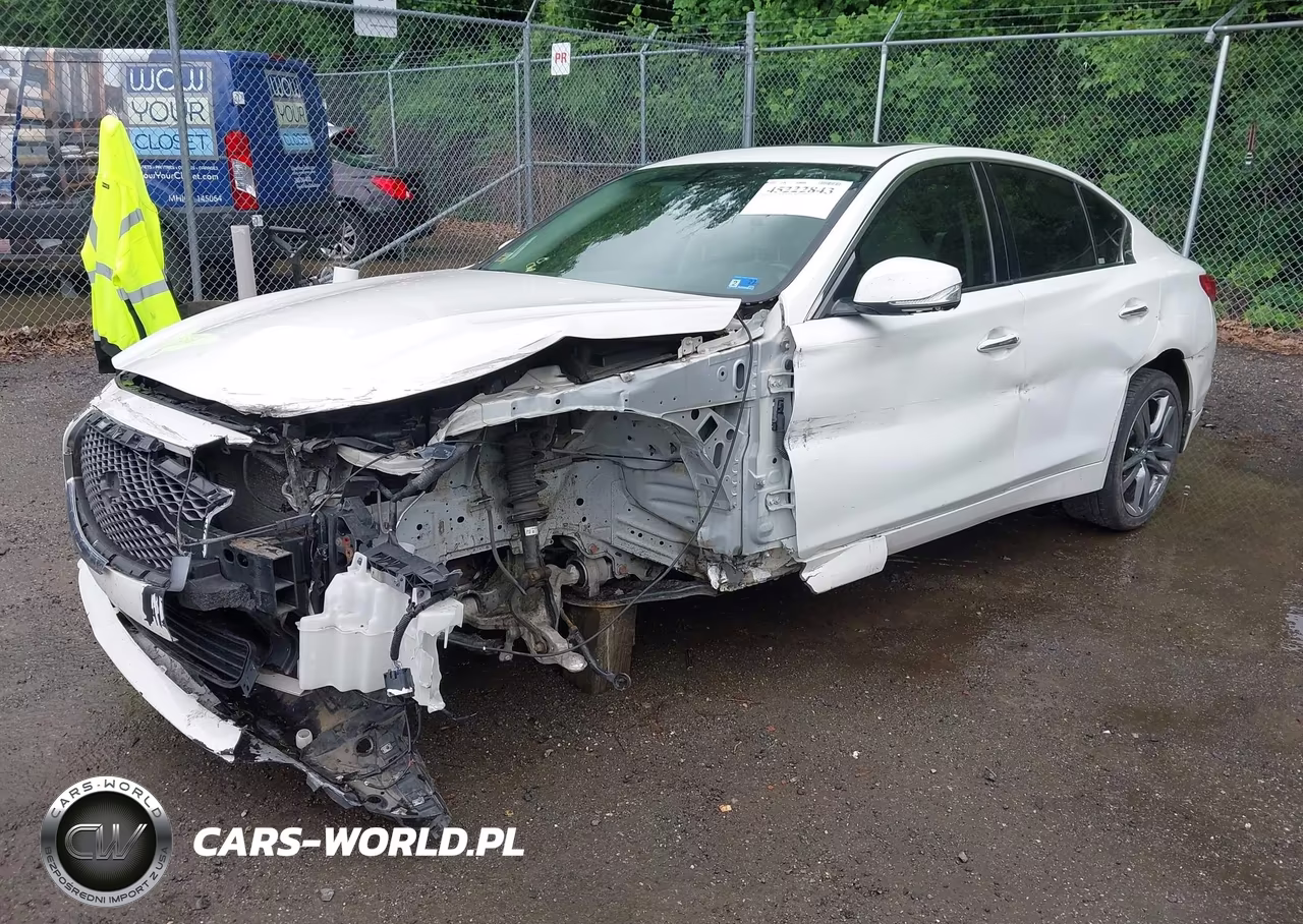 2014 Infiniti Q50 Sport VIN:JN1BV7AR4EM685641 - 2
