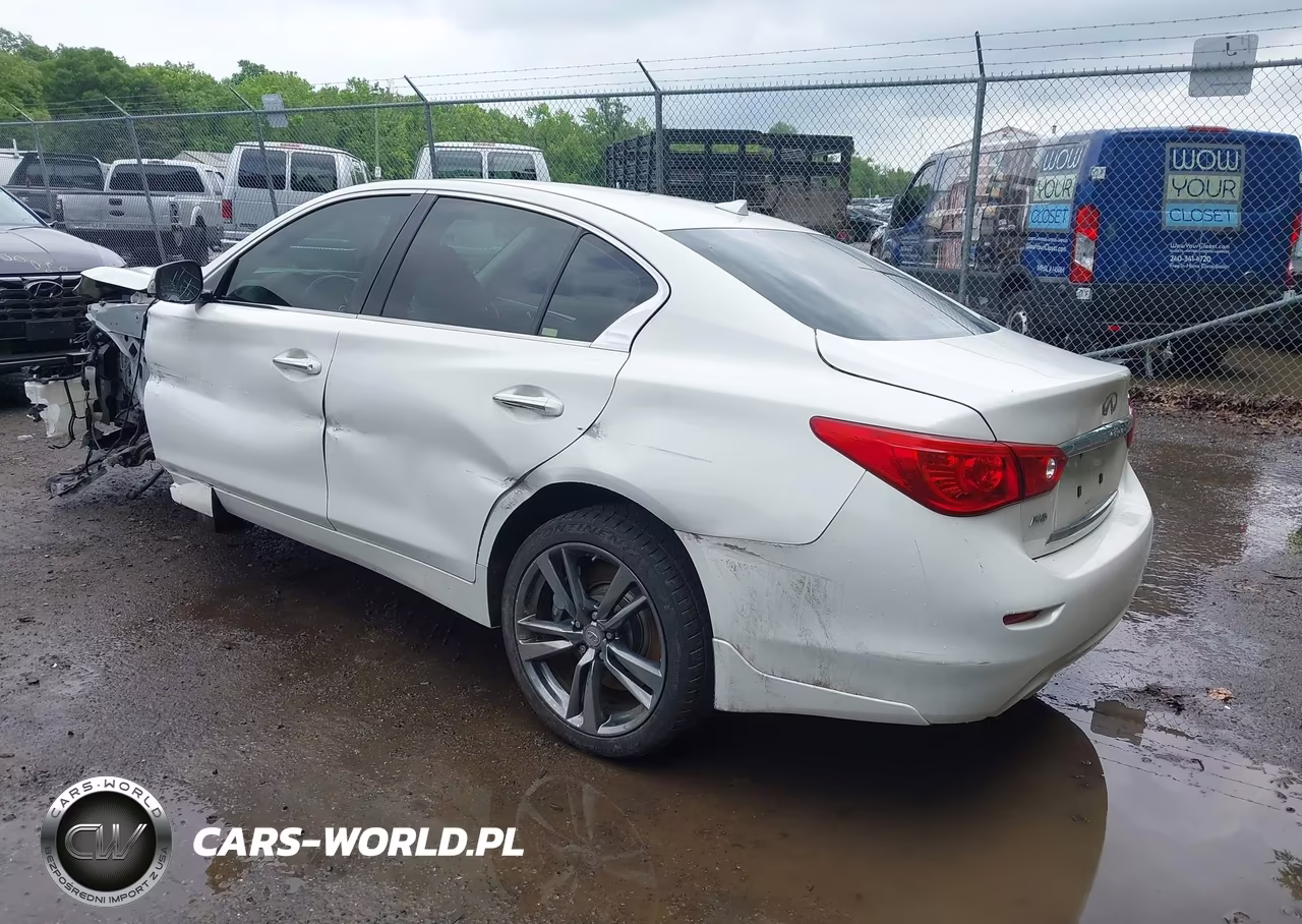 2014 Infiniti Q50 Sport VIN:JN1BV7AR4EM685641 - 3