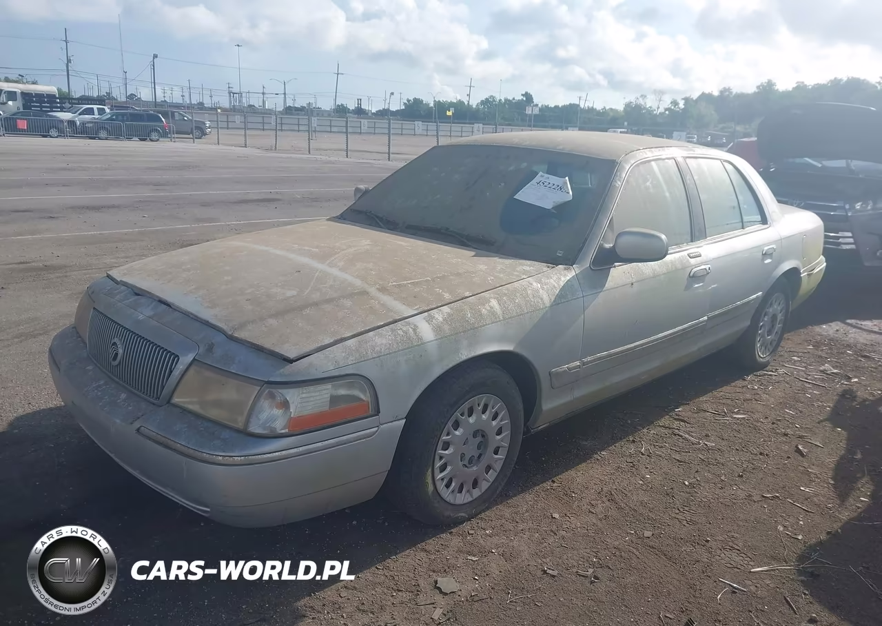 2003 Mercury Grand Marquis Gs VIN:2MEFM74W33X652895 - 2